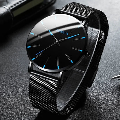 "Stratos" Ultra-Thin Men’s Watch