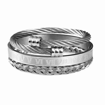 "Forge" Stainless Steel Bracelet for Men