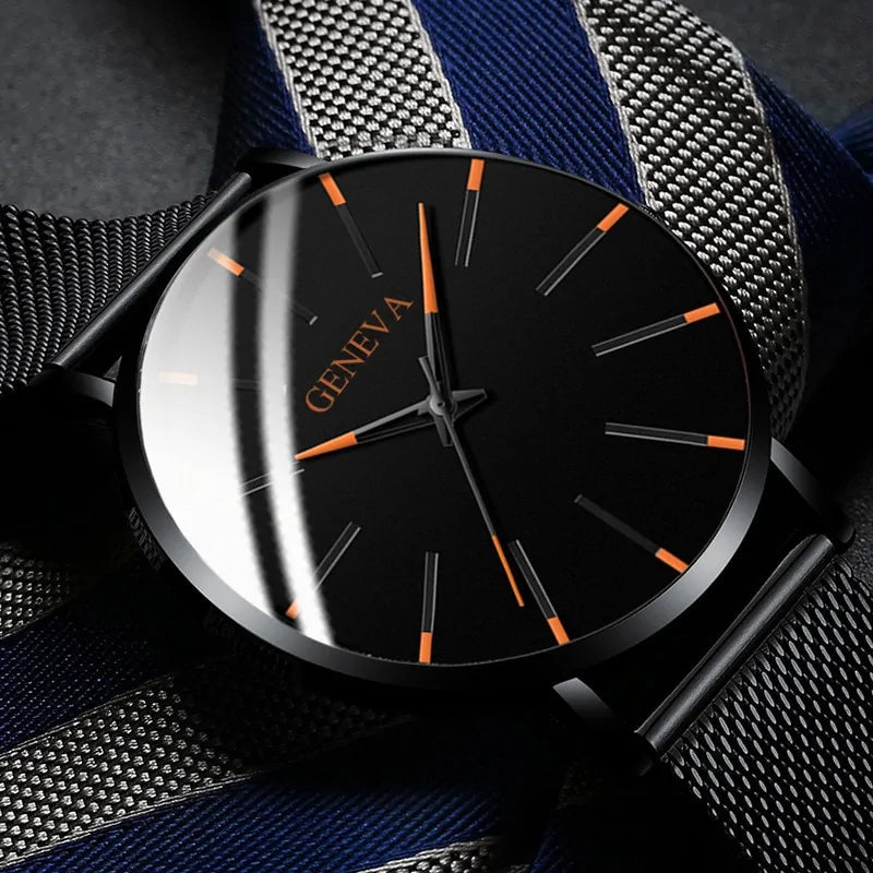 "Stratos" Ultra-Thin Men’s Watch