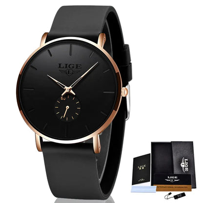 LIGE Men's Watch