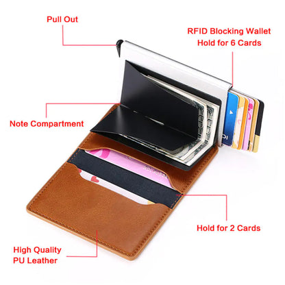 "Vault" Credit Card Holder for Men