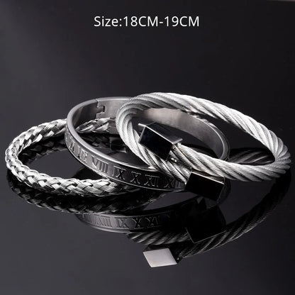 "Forge" Stainless Steel Bracelet for Men