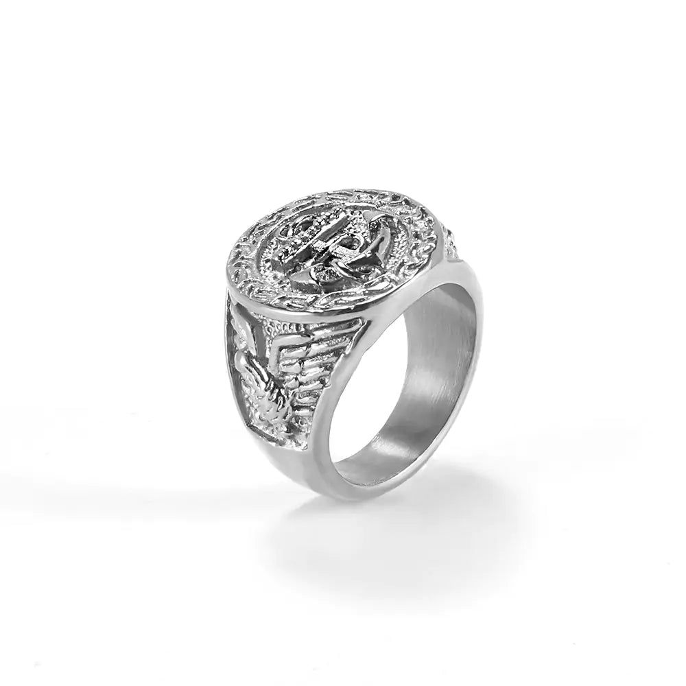 Elysian Stainless Steel Ring